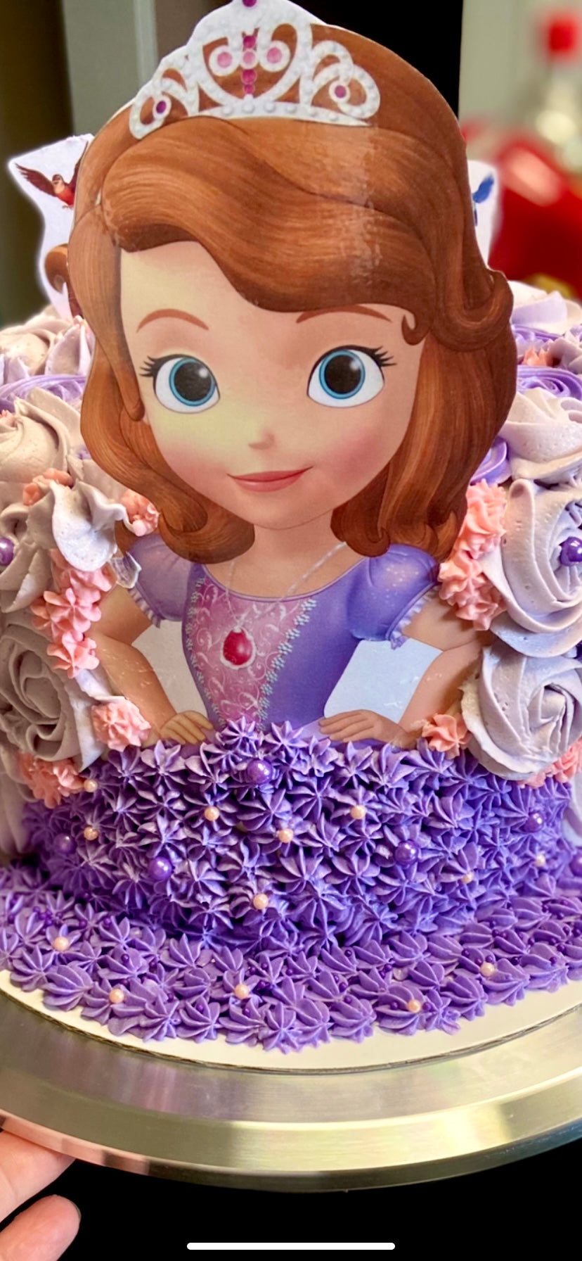 princess sofia dress cake Sofia the First Doll Cake